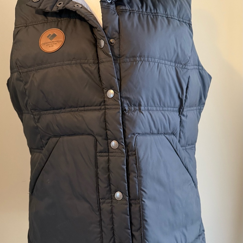 Obermeyer Black Puffer Vest